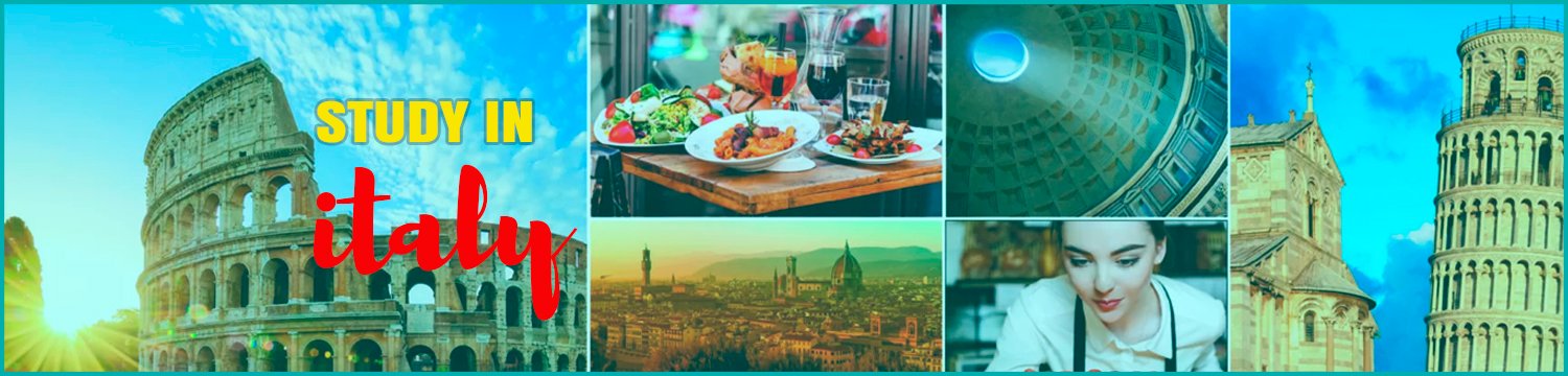STUDY IN ITALY Banner